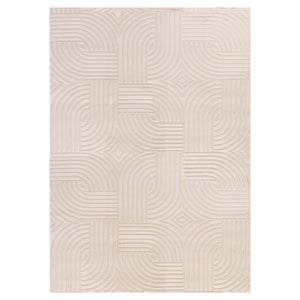 Abstract Vloerkleed - Sara - Beige 12