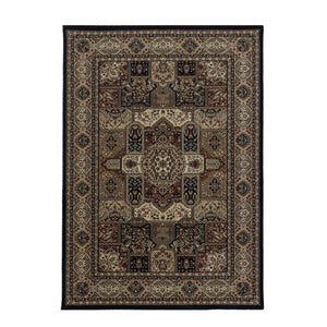 Klassischer Teppich - Perser - Schwarz 603