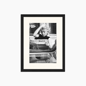 Marilyn Monroe Daily News – Décoration murale imprimée