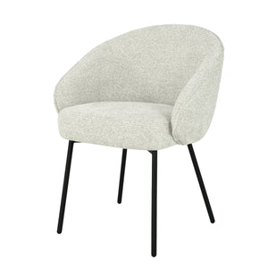 Chaise de salle à manger Cleo - Beige - Chenille