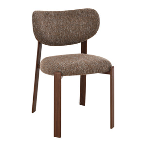 Jane Eetkamerstoel - Bruin Walnoot