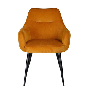 Ivy Esszimmerstuhl – Gelbe Rippe