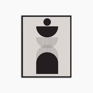 Geometrisch - Wanddekoration drucken