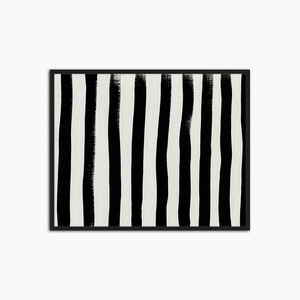 Strichlinien - Wanddekoration drucken