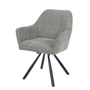 Breeze Drehstuhl - Grau - Chenille