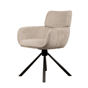 Cato Draaistoel - Beige - Weave