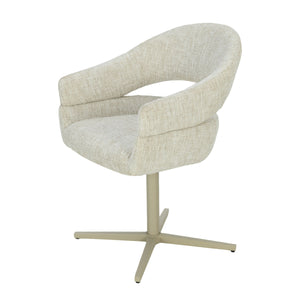 Clover Drehstuhl - Beige - Chenille