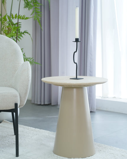 Couchtisch Kori - Travertin-Optik - 45cm