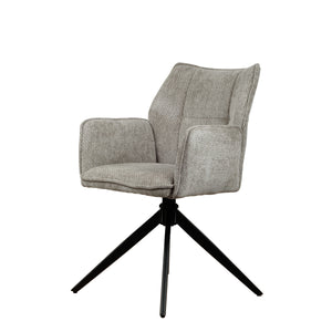 Nala Drehstuhl - Grau - Chenille