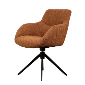 Sola Drehstuhl – Hellbraun – Geflecht