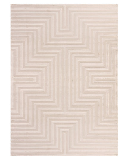 Abstract Vloerkleed - Sara - Beige 11