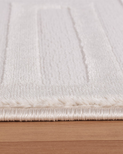 Abstract Vloerkleed - Sara - Creme 11