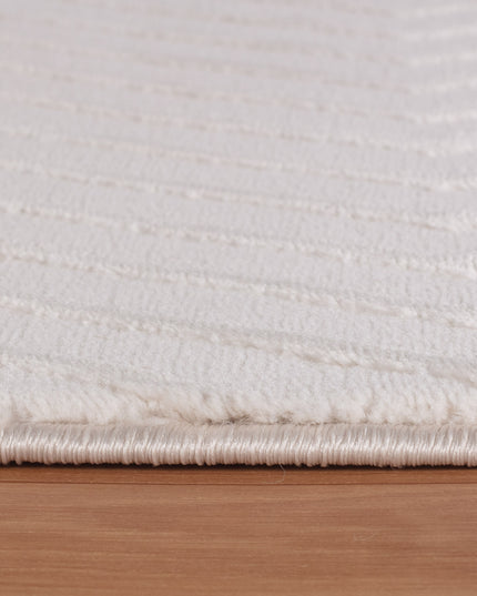Abstract Vloerkleed - Sara - Creme 15