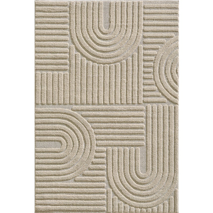 Scandinavisch Vloerkleed - Arch - Beige