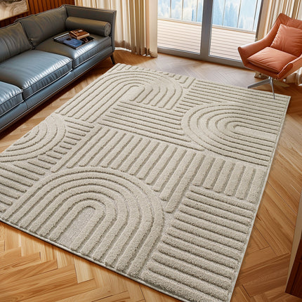 Scandinavisch Vloerkleed - Arch - Beige