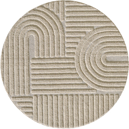 Scandinavisch Vloerkleed - Arch - Beige