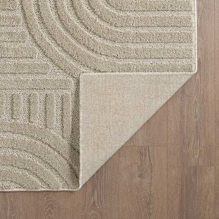 Scandinavisch Vloerkleed - Arch - Beige