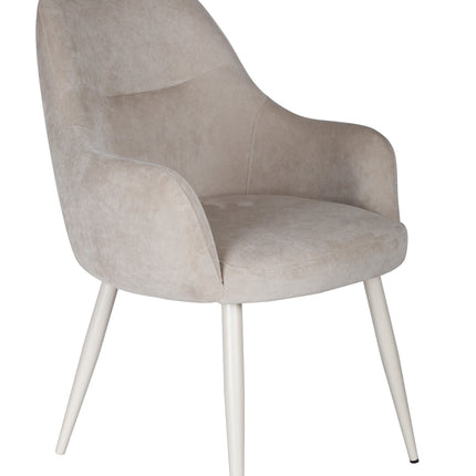 Ivy Esszimmerstuhl – Beige Rib