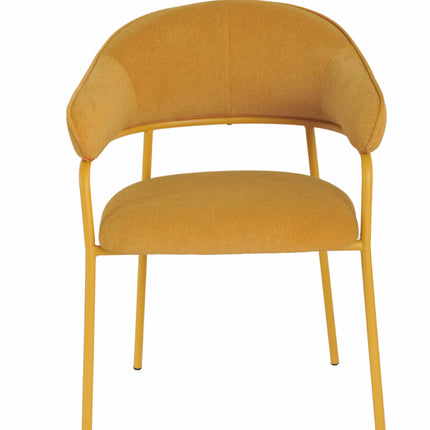 Chaise de salle à manger Harper - Jaune