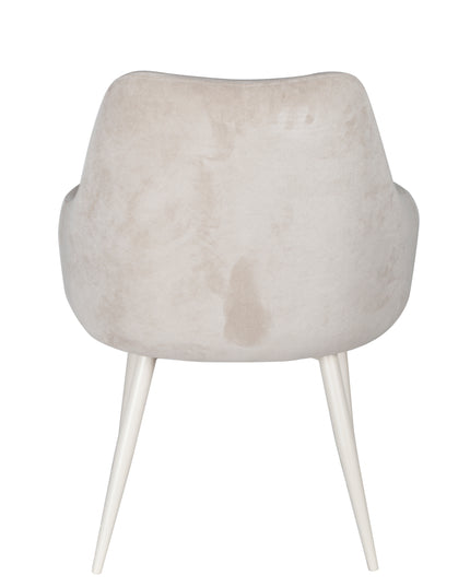 Chaise de salle à manger Ivy - Côtelé Beige