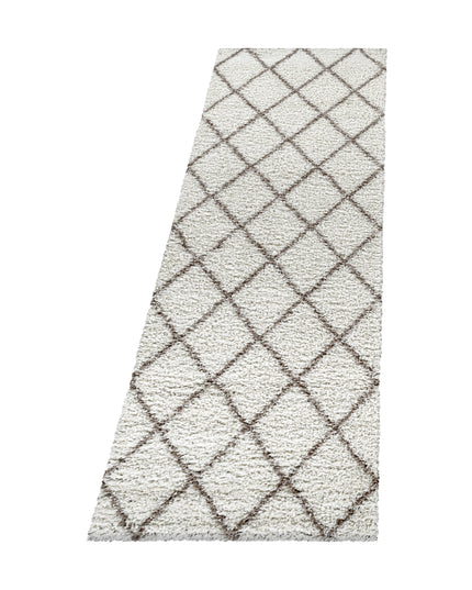 Hoogpolig Vloerkleed - Odin - Creme