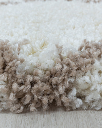 Hoogpolig Vloerkleed - Odin - Creme