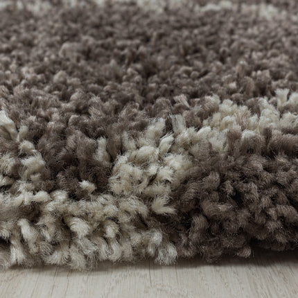 Hoogpolig Vloerkleed - Odin - Taupe