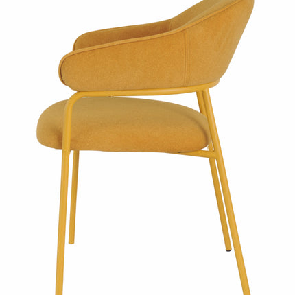 Chaise de salle à manger Harper - Jaune