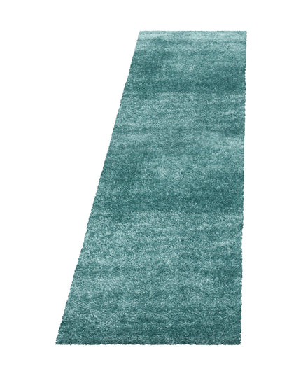 Hoogpolig Vloerkleed Luxe - Plain - Groen