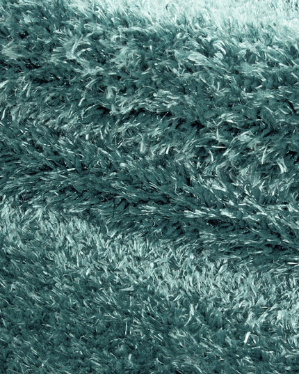 Hoogpolig Vloerkleed Luxe - Plain - Groen