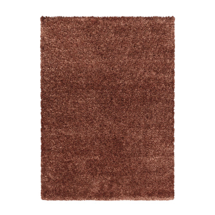 Hoogpolig Vloerkleed Luxe - Plain - Koper