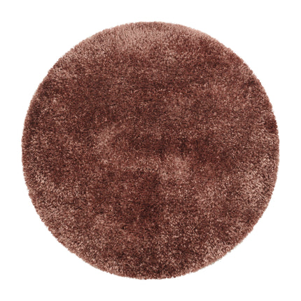 Hoogpolig Vloerkleed Luxe - Plain - Koper