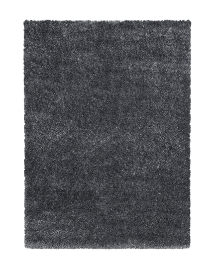 Hoogpolig Vloerkleed Luxe - Plain - Grijs