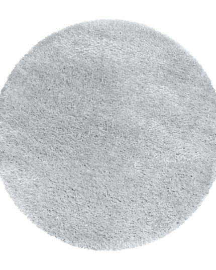 Hoogpolig Vloerkleed Luxe - Plain - Zilver