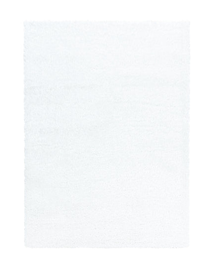 Hoogpolig Vloerkleed Luxe - Plain - Wit