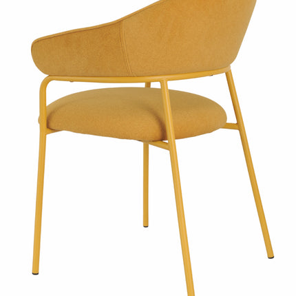 Chaise de salle à manger Harper - Jaune
