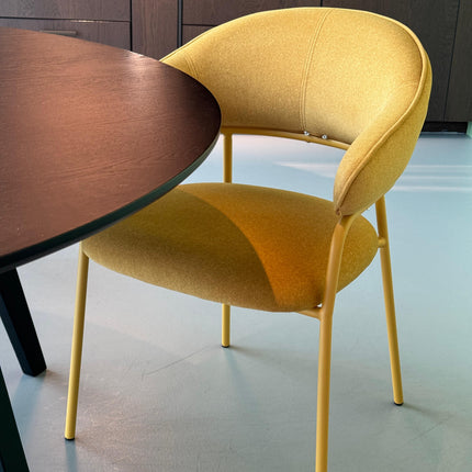 Chaise de salle à manger Harper - Jaune