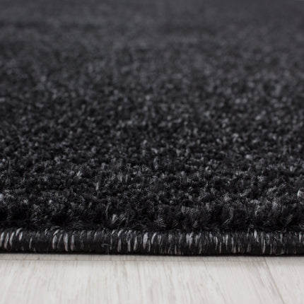 Modern Vloerkleed - Plain - Anthaciet