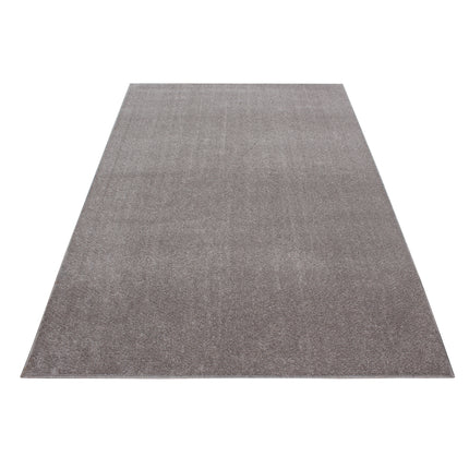 Moderner Teppich - Uni - Beige