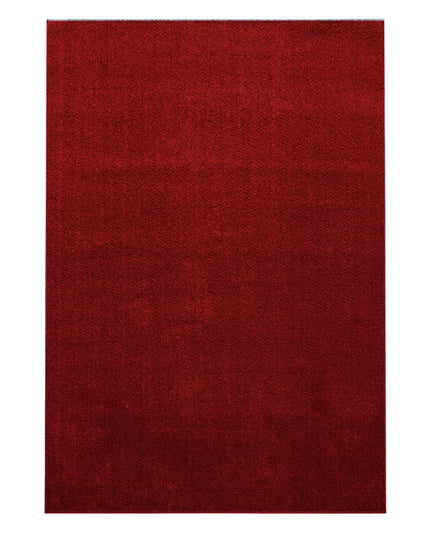 Modern Vloerkleed - Plain - Rood