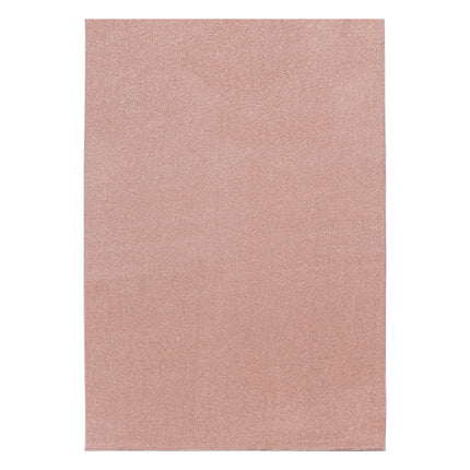 Moderner Teppich - Uni - Rosa