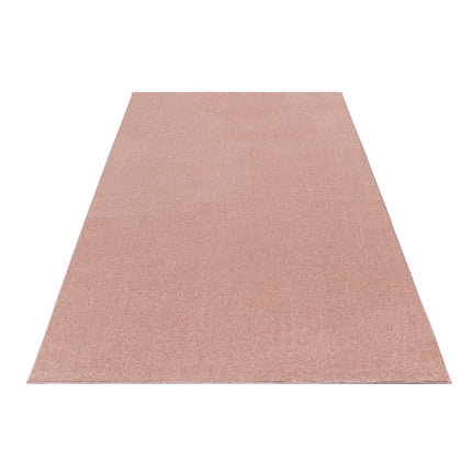 Moderner Teppich - Uni - Rosa