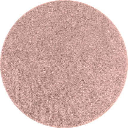 Moderner Teppich - Uni - Rosa