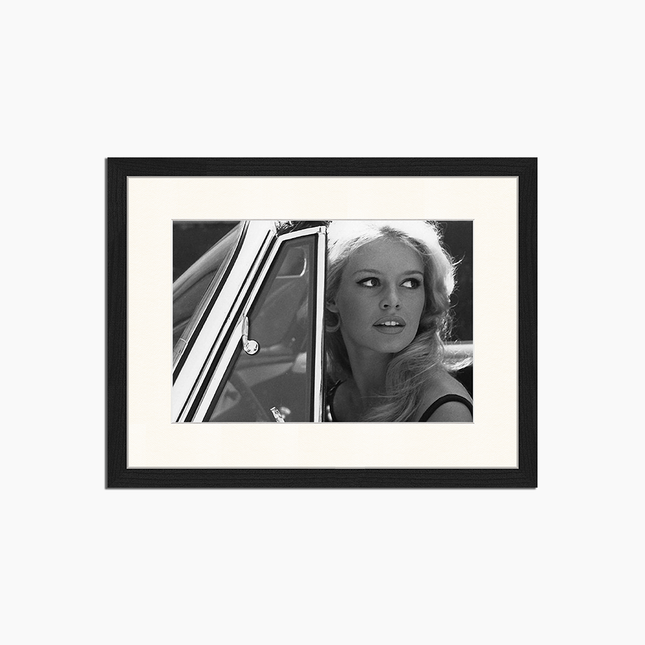 Brigitte Bardot Driving – Wanddekoration