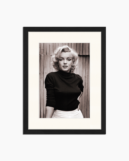 Marilyn Monroe Posing - Print Muurdecoratie