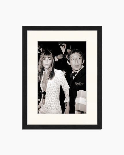 Serge Gainsbourg & Jane Birkin - Print Muurdecoratie