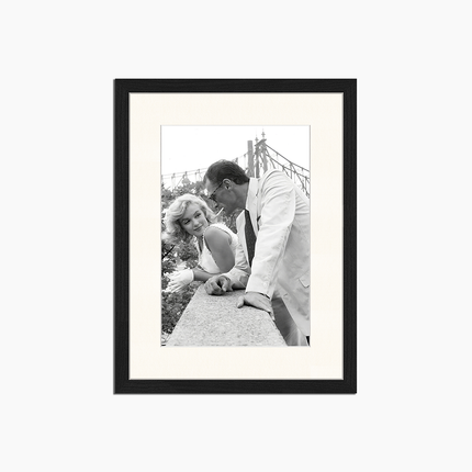 Marilyn Monroe &amp; Arthur Miller - Décoration murale imprimée
