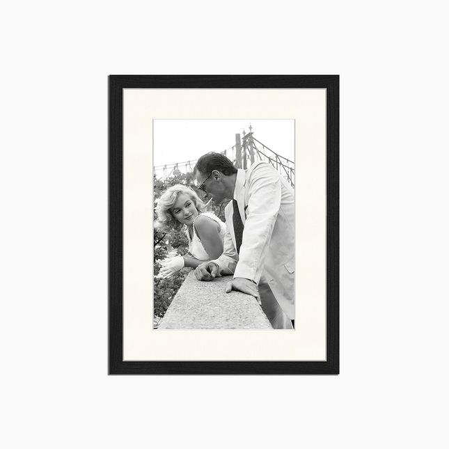 Marilyn Monroe &amp; Arthur Miller - Décoration murale imprimée