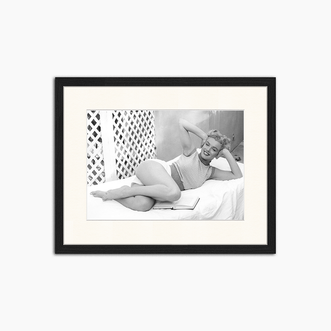 Lecture d’été de Marilyn - Décoration murale imprimée