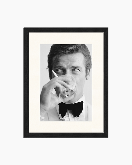 Sir Roger Moore - Décoration murale imprimée